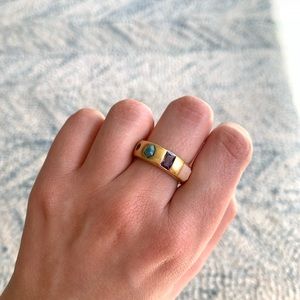 madewell • semiprecious chunky ring